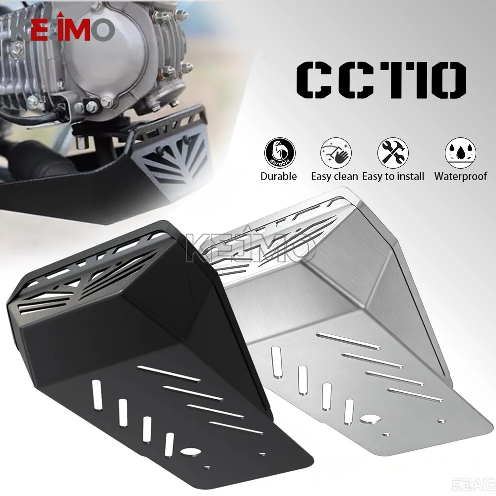 2026 2025 fit For Honda CC110 110CC cc1100 CC 110 2018- 2023 2024 Motorcycle Accessories ENGINE SKID PLATE COVER Guard Aluminum