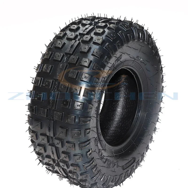 

145/70-6 ATV Lawn Car Sightseeing Car Tire Vacuum Tire Suitable for Kart Motorcycle and Scooter Rubber Thickened Tire Parts