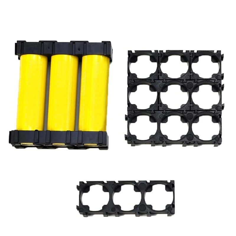 K3NB 10 Pieces 21700 Battery Holder Bracket Cell Safety Plastic Brackets for 21700