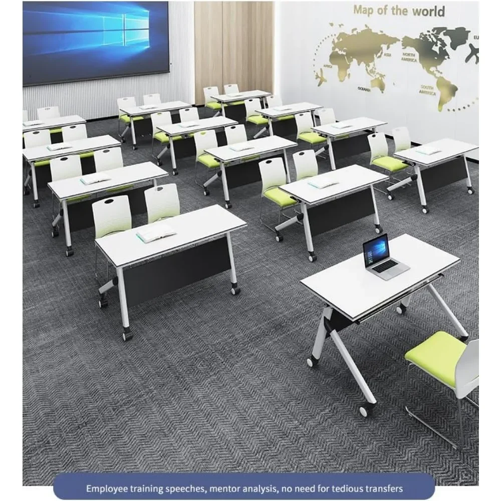 Folding Conference Room Table, Versatile Flip-Top Conference Tables, Portable and Foldable Solutions