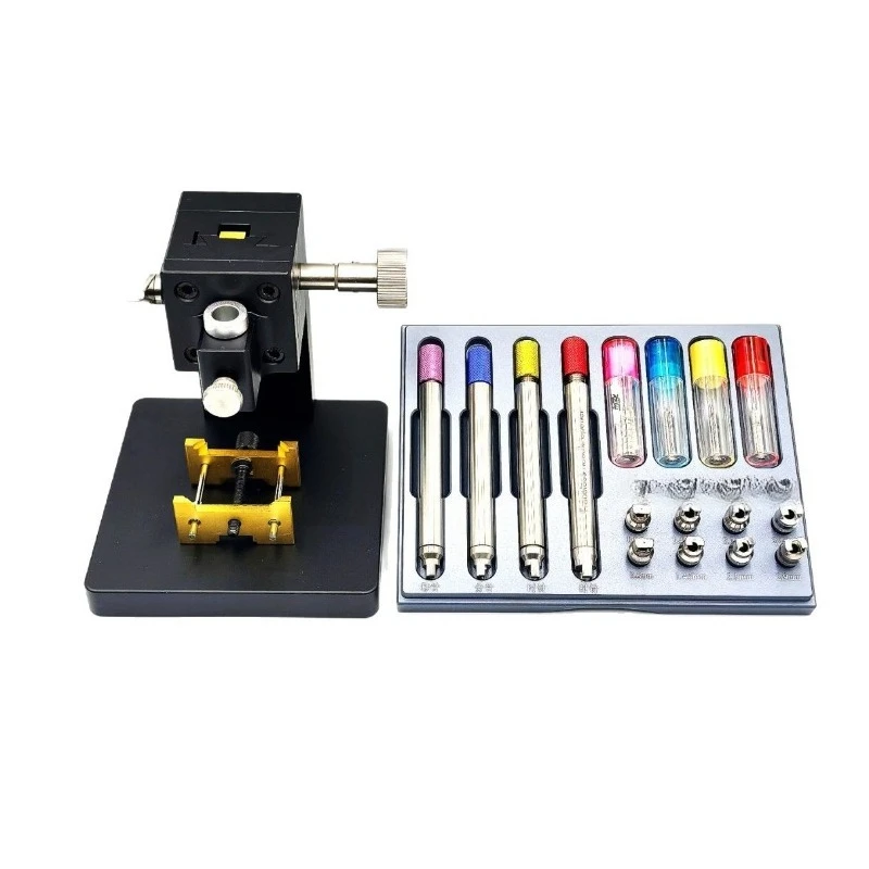 watch tool, precision needle starter, needle starter, precision clock needle starter