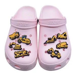 Encantos da Sapata para Crocs Acessórios de Sapato, Engenharia, Veh Pins Decorações, Meninos, Meninas, Crianças, Mulheres, Adolescentes, Presentes de Natal, Party Favors 8 principais vendas bota masculina engenheiro - №1