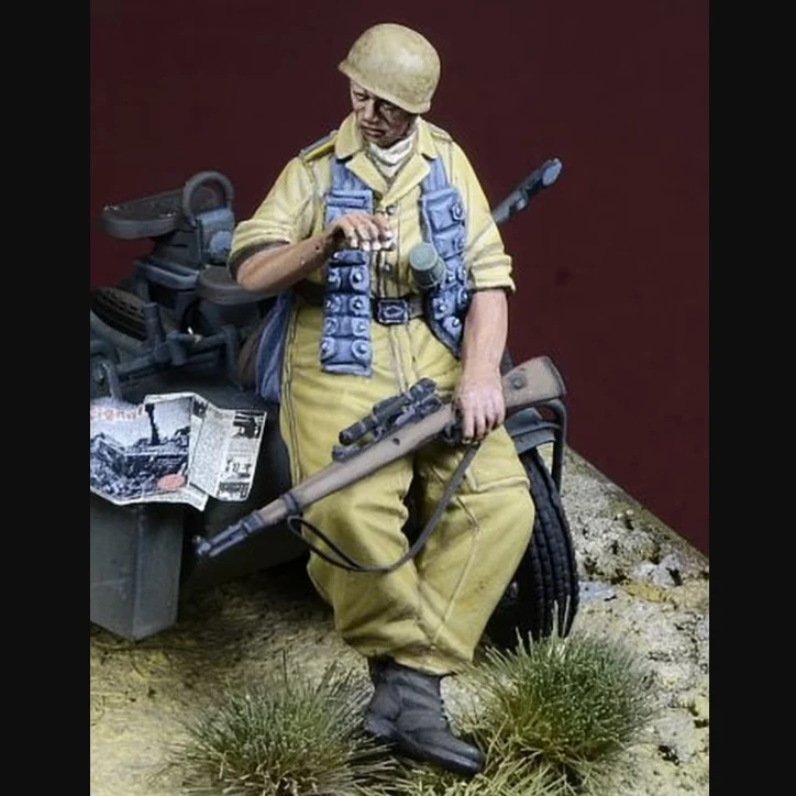 

Фигурка модели из смолы 1/35, GK, комплект в разобранном и неокрашенном виде