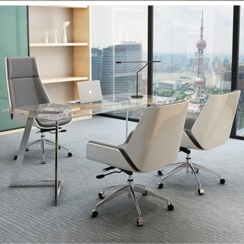 Coussin arrière chaise De bureau accoudoir fauteuils design chaise De bureau Portable Accent ergonomique Sillas De Oficina mobilier De bureau