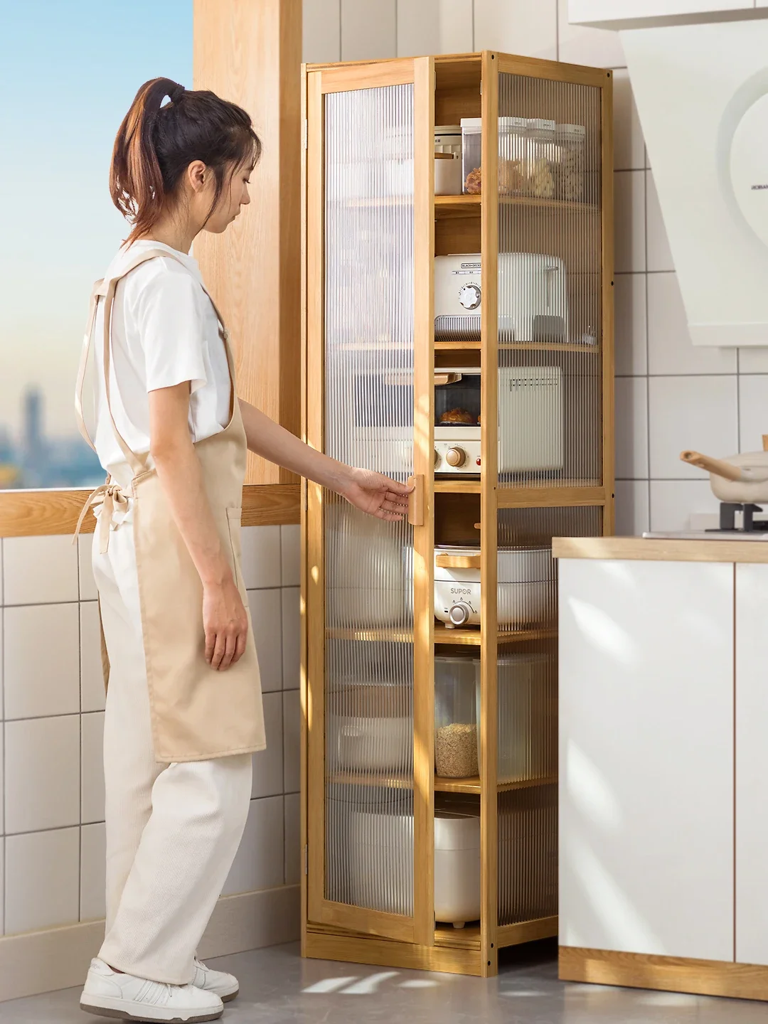 

Kitchen Refrigerator Gap Cabinet Bathroom Floor Storage Rack Living Room Bedroom Locker