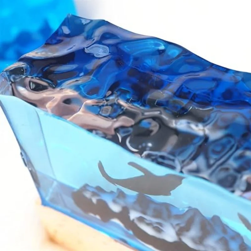 DIY Crystal Mountain Sea Wave Surface Mirror Silicone Mold Crystal Epoxy Resin Mold