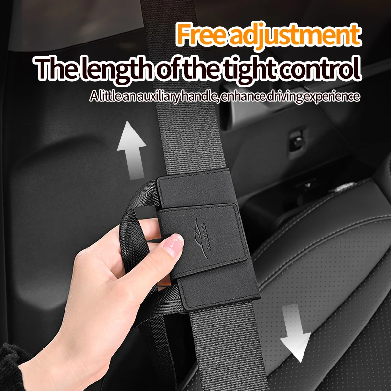 Car seat belt auxiliary handle easy to grasp seat belt installation, suitable for all seasons, in car power assist accessories