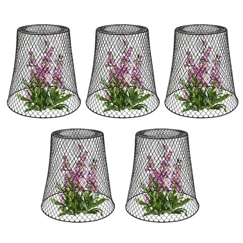 

Chicken Wire Cloche Plant Cover Ultimate Protection From Animals Plant Protector for Raising For Rabbit Seedlings Plant Cages