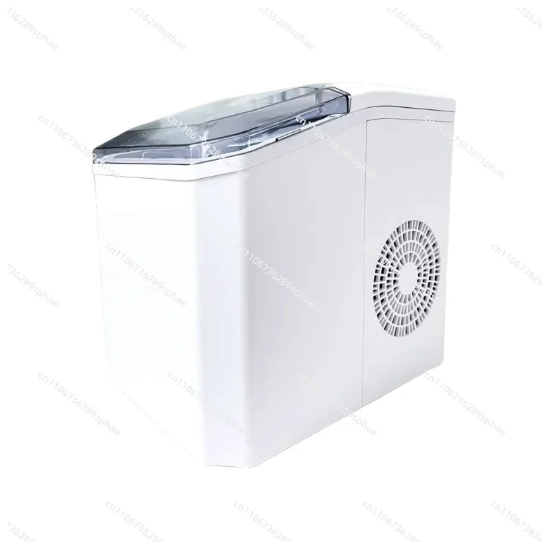 Ice Machine Household Dormitory Fully Automatic Small Milk Tea Shop Commercial Mini Camping Outdoor Ice Cube Making Machine