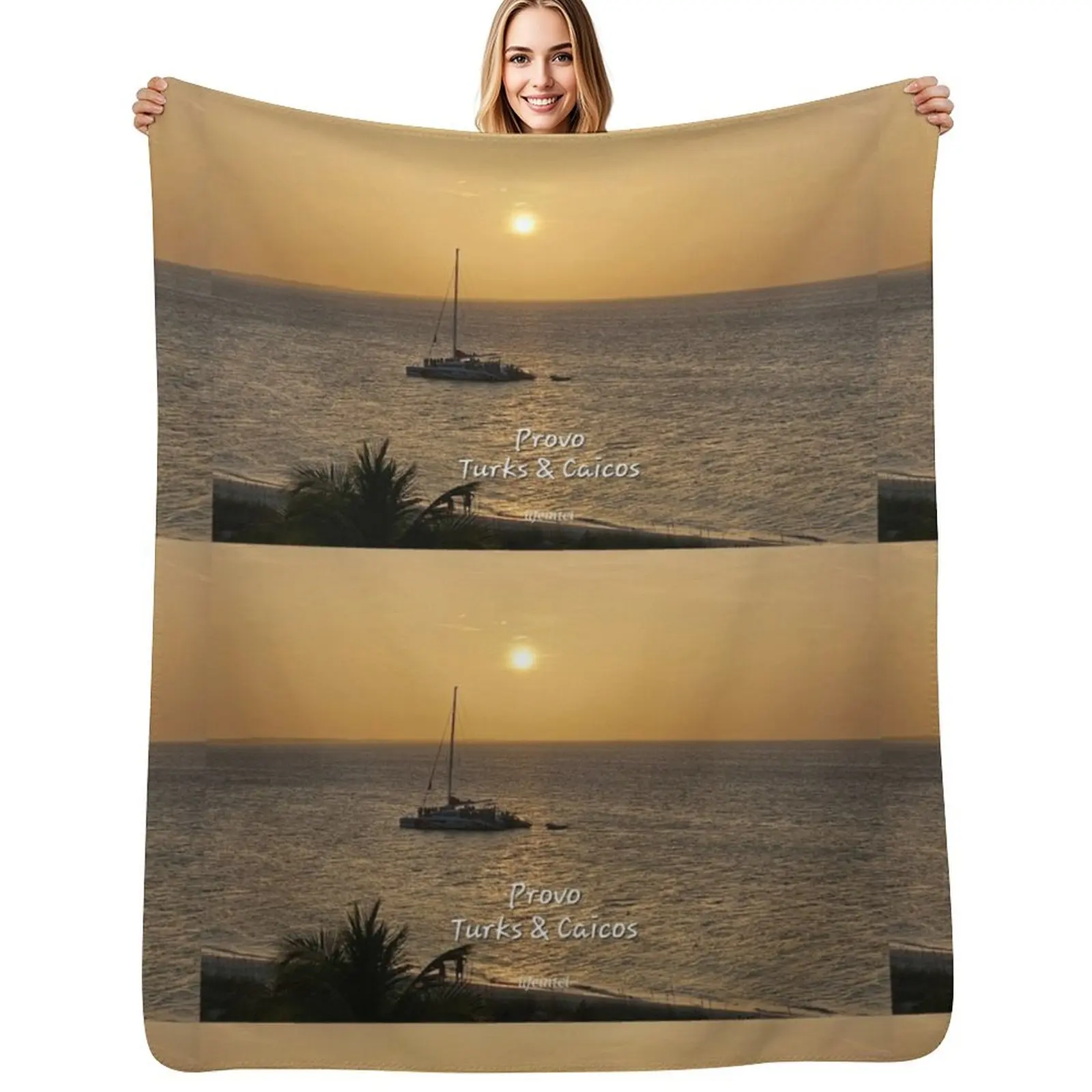 Sailing Into the Sunset Throw Blanket decorative Thins Winter beds Thin Bed covers Vintage Blankets