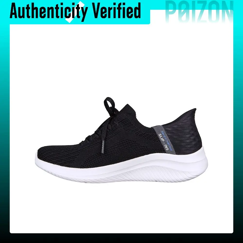 Skechers Ultra Flex 3.0 Brilliant Path Hands Free Slip Ins Low top Walking Shoes Women's Black 149710-BLK