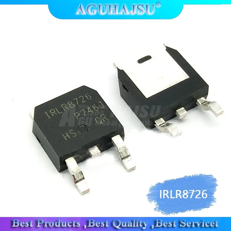 10PCS IRLR8726 TO-252 IRLR8726TRPBF TO252 LR8726 SMD MOS field effect transistor N-channel 30V 86A