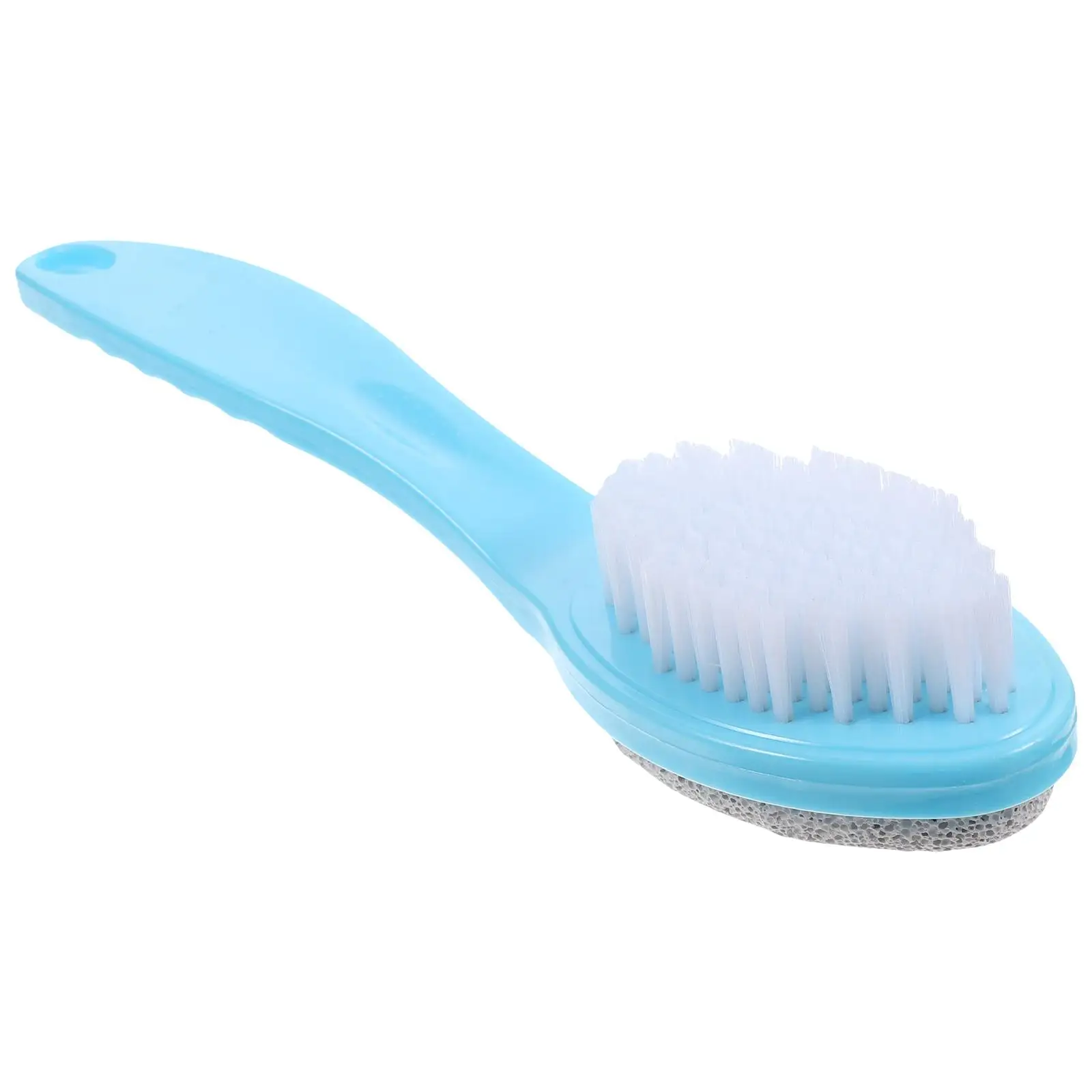 

Double Sided Natural Pumice Stone Foot Brush Blue Pedicure Tool Foot Scrubber Exfoliator Callus Remover Safe Materials Women Men