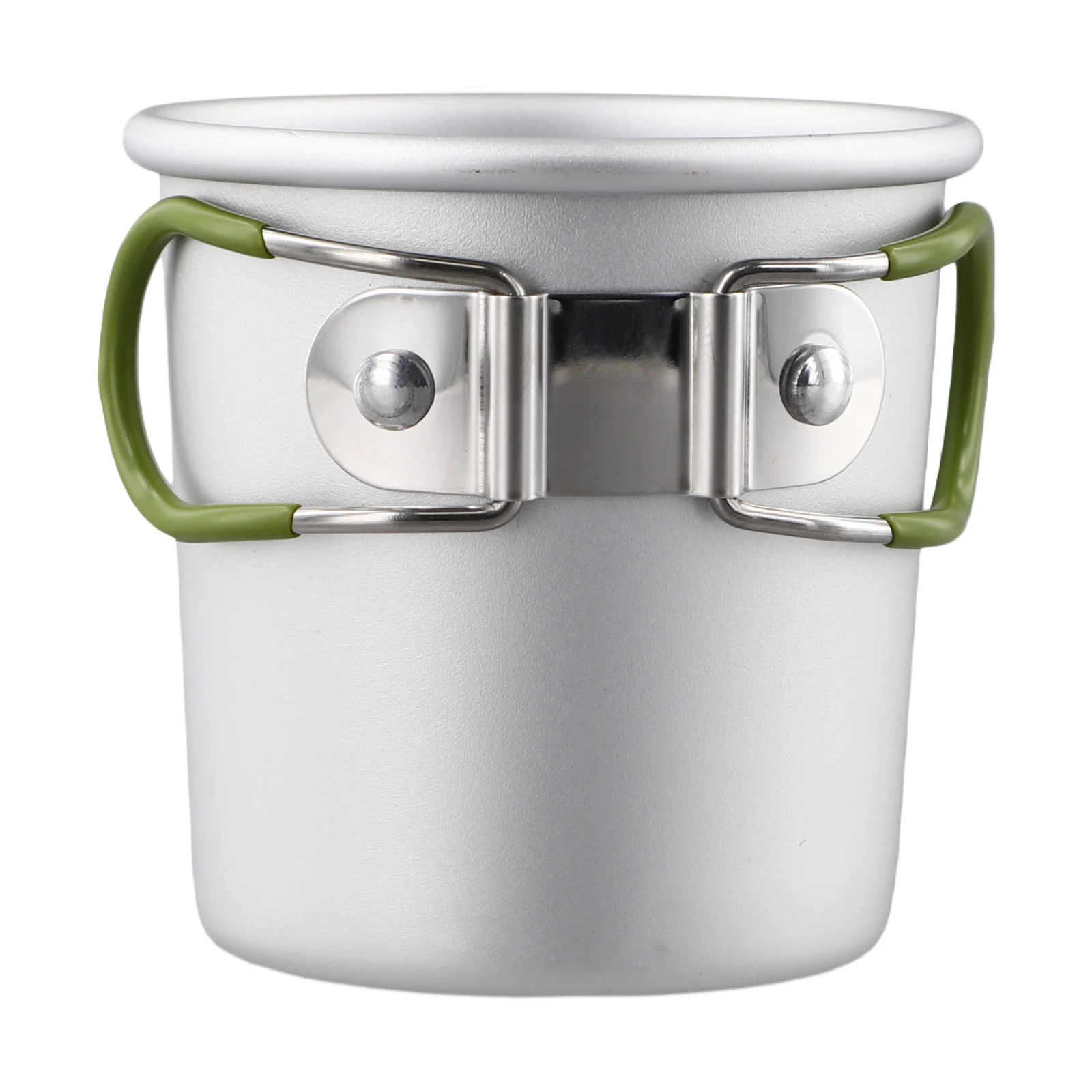 Camping Aluminum Alloy Mug Note Package Content Aluminum Cup The Handle Has A Plastic Sleeve Long Service Life