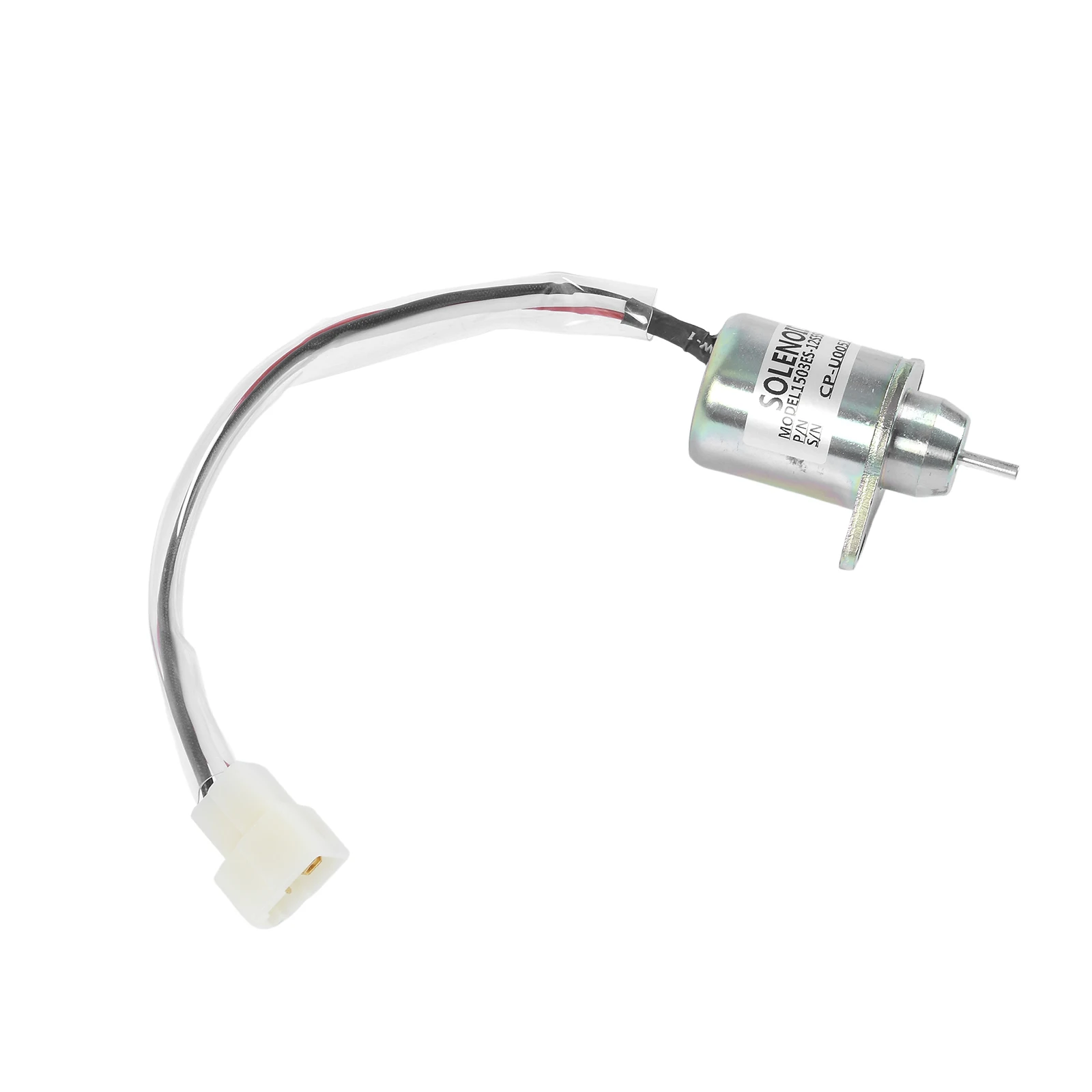 Fuel Stop Solenoid Valve 119653-77950 for Yanmar 3TNE84 3TNE88 4TNE84 3TNV70 3TNV76 4TNV84 Engine John Deere Tractor X495 X595