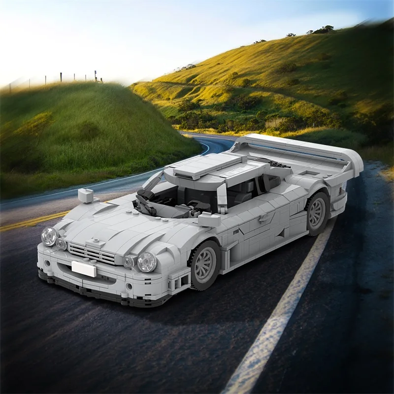 

New MOC CLK GTR 1:15 Supercar Building Block Model City Rally Super Racing Bricks Toys Kids Birthday Gifts Boys Racing Gifts