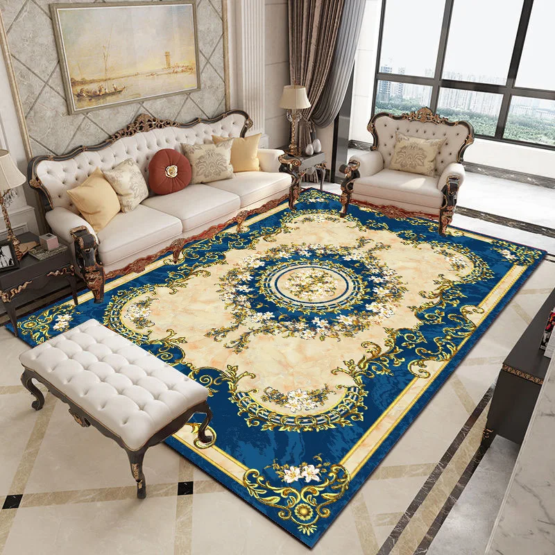1pc Coffee table  floor mat  bed side plush carpet  sofa  living room European style carpet  available in size