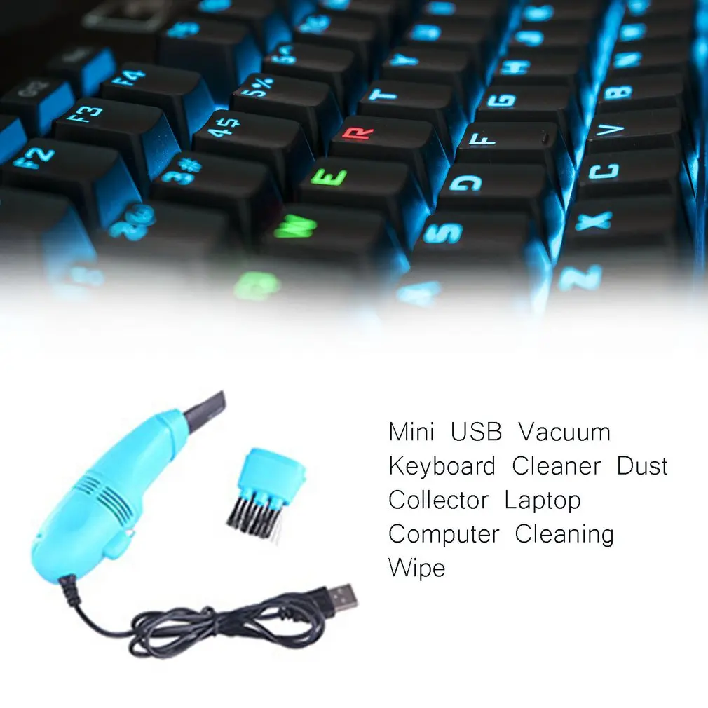 Portable USB Vacuum Cleaner Keyboard Brush for Notebook PC case Desktop Mini Computer Keyboard Mini USB Cleaner cleaning tools