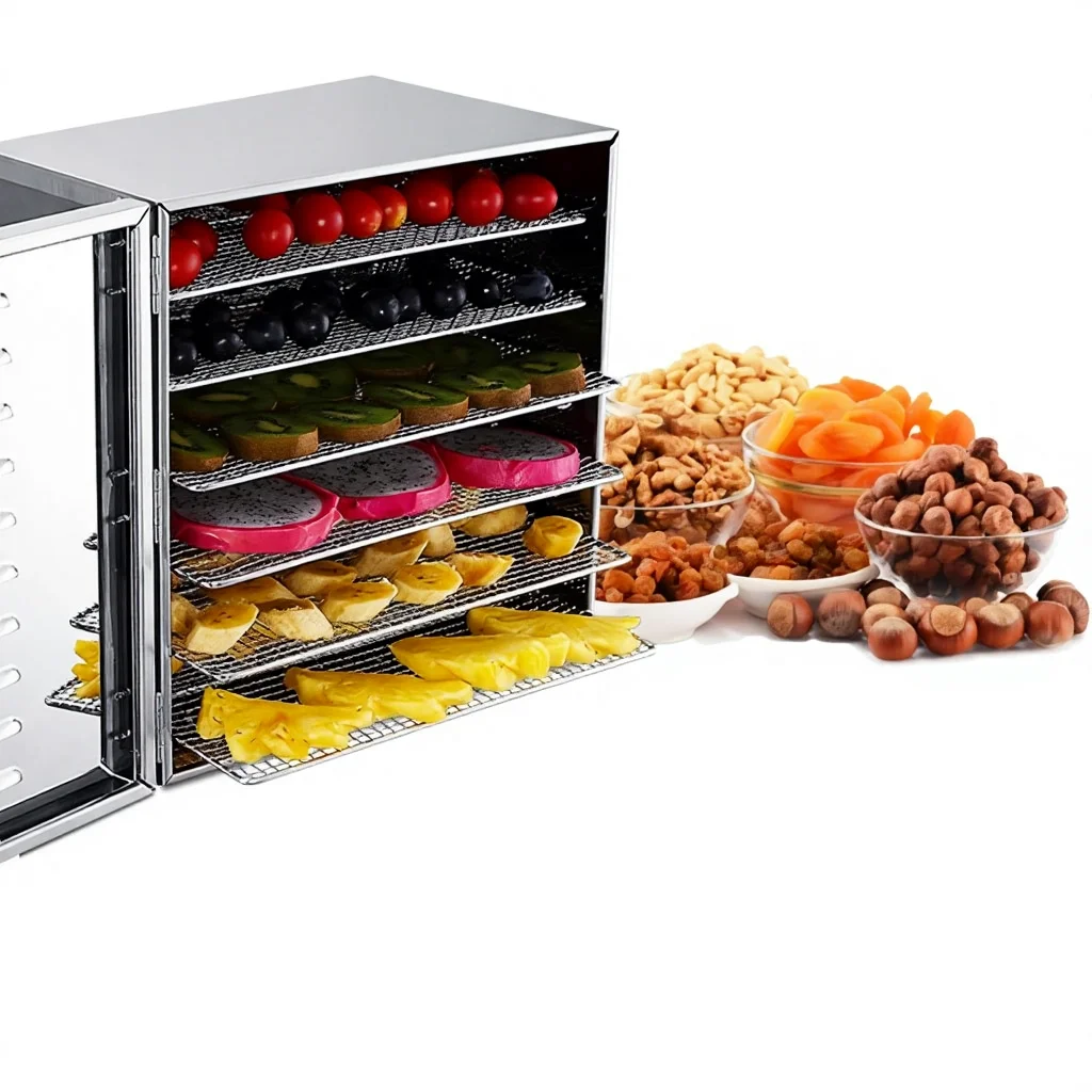 Fruit Vegetable Dehydrator Sausage Meat Air Dryer Pet Food Dryer with PLC Gear Pump & Motor