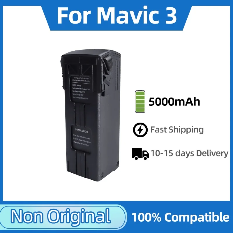 

New For Mavic 3 Intelligent Flight Battery 5000mAh High Capacity Battery for Mavic 3 Series/Drones, Long Flight Time​