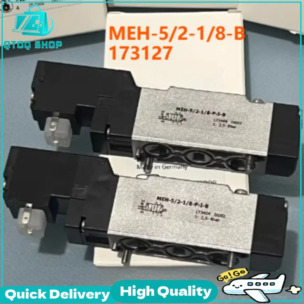

1PCS New In Box Solenoid Valve 173127 MEH-5/2-1/8-B