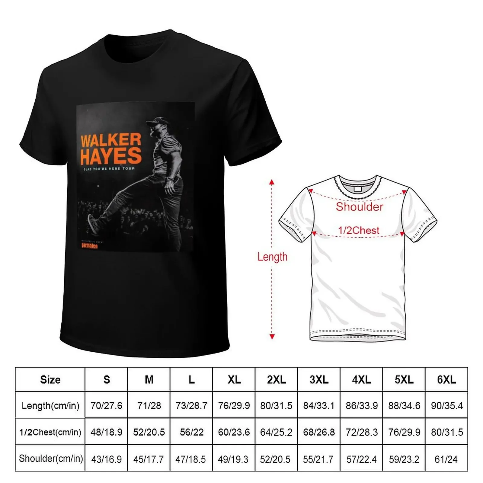 Walker Hayes Tour T-Shirt graphic shirts animal prinfor boys boys whites sweat shirts, men