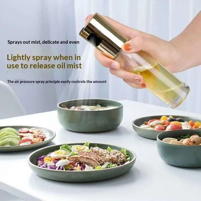 Glass Olive Oil Sprayer With Even Oil Mist Perfect For Home Cooking Grilling Salad Making Healthy Diet