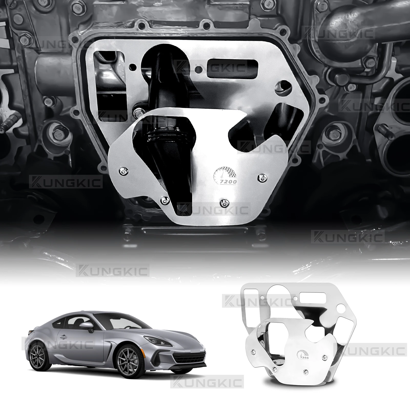 

Engine Oil Pan Baffle Plate For Toyota GT86 GR86 ZN6 ZN8 Subaru BRZ ZC6 ZD8 2012-2026 Racing Protective Kit Stainless Steel