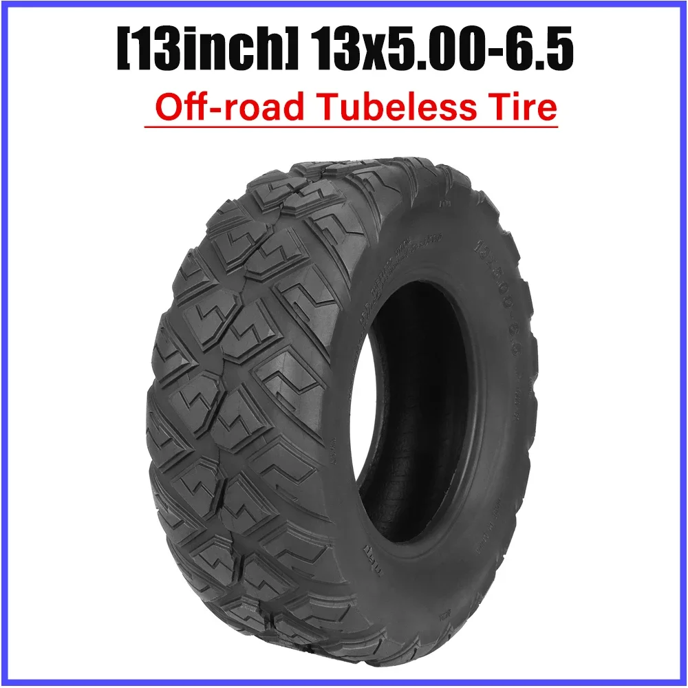 

Ulip 13x5.00-6.5 Off-road Tubeless Tire 13 Inch Thicker More Durable And Non-slip Tyre For Electric Scooters Upgraded Accessorie