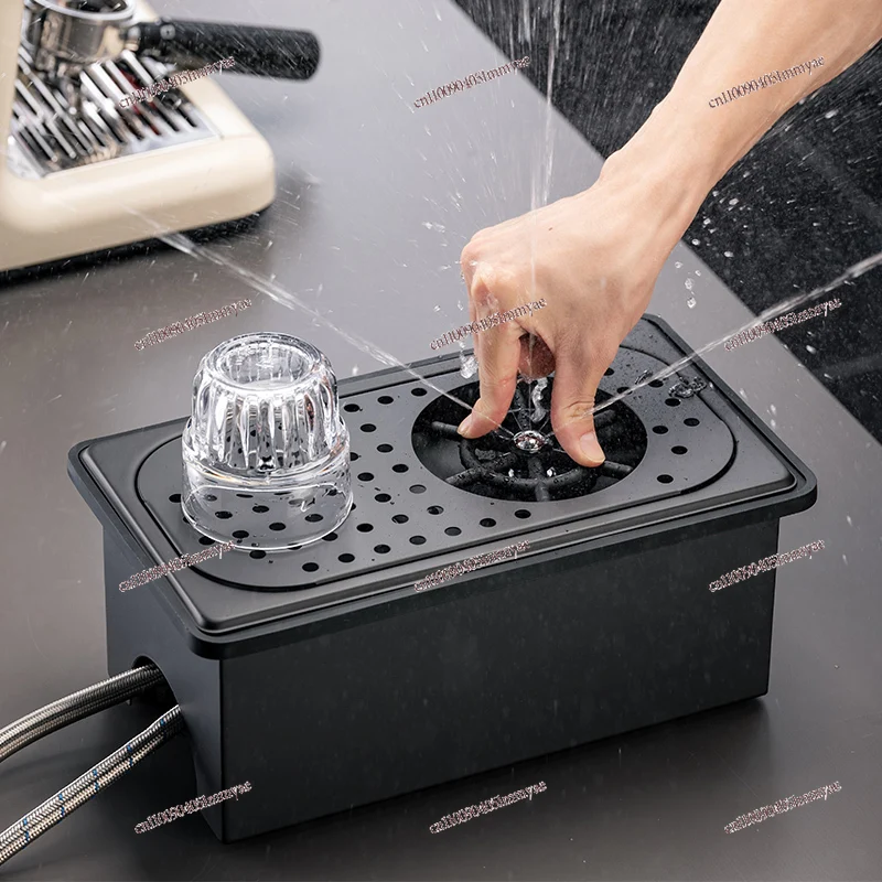 High pressure cup washer outdoor non-punching automatic cup flushing artifact portable