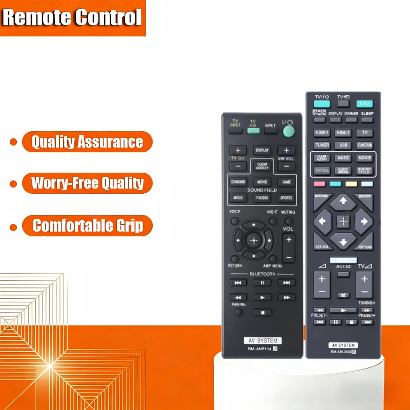 

New RM-ANP115 Replace Remote Control For Sony Sound Bar SA-CT370 HT-CT370 SA-CT770