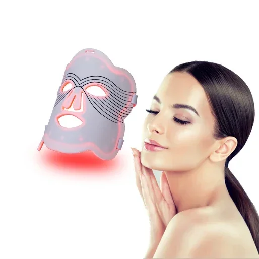 Direct Sell Led Face 630nm 830nm Dual Chip LED Therapy Face Machine Red Light Face Mask