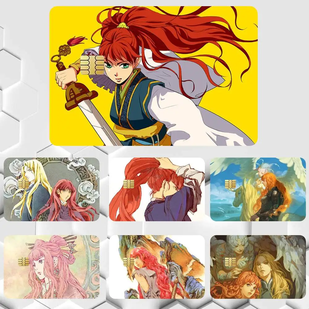 The Twelve Kingdoms Anime  Sticker Film Tape Skin for Credit Card Debit Card Waterproof Stickers