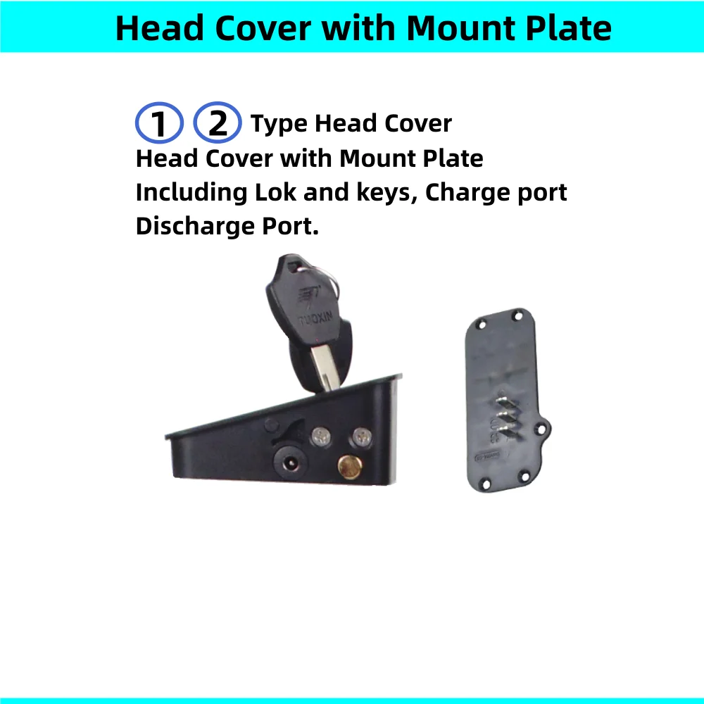 16 Inces 20 Inches Folding Ebike Battery Box 36v City Foldable Commuter Ebike Battery Case with Lock and Keys Battery Housing