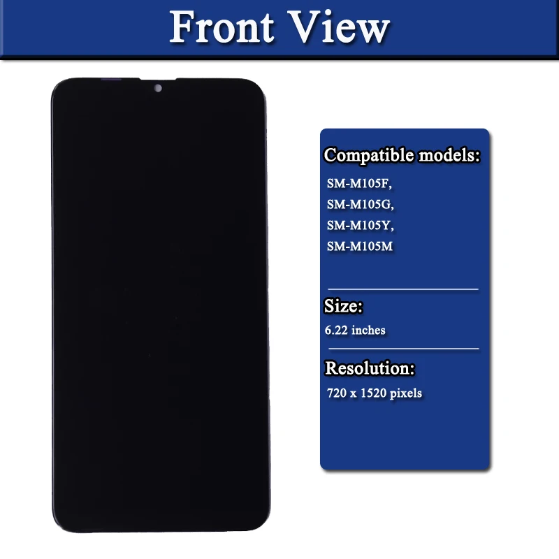 LCD For SAMSUNG Galaxy M10 M105 Display SM-M105 M105F M105G/DS Touch Screen Digitizer Assembly Replacement