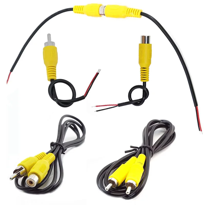 Cable RCA de Audio y Video para Subwoofer, Macho a Macho, Macho a Hembra, Cables de Audio M/M M/F