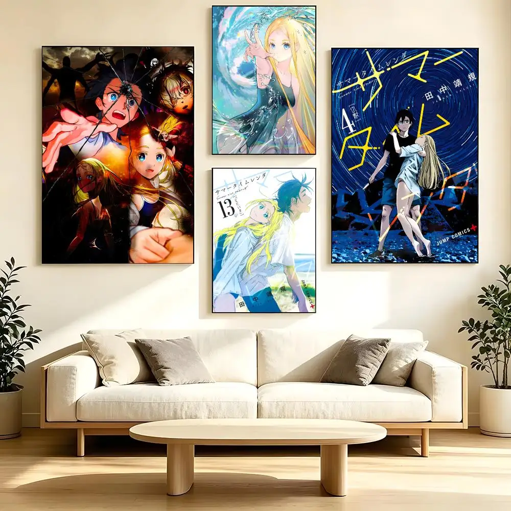 Anime Summer Time Rendering Poster Poster High Quality Wall Art for Home Office Bedroom Living Room Perfect