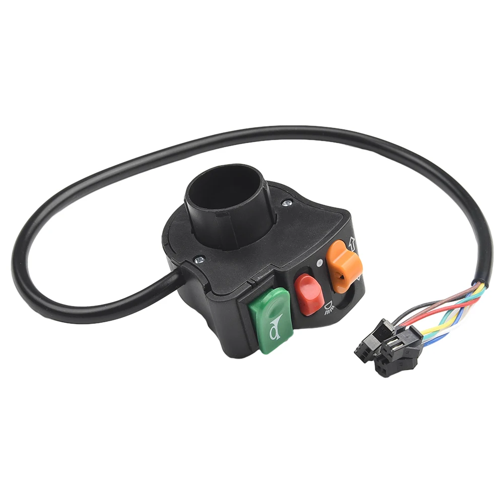 Turn Signal Switch Motorcycle Headlight Horn Horn ON-OFF Switch Multi-Function ON OFF PC&ABS Plastic 22mm 7/8\