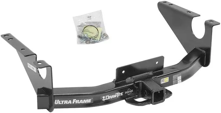 2011-2024 Pickup Truck Towing, Steel Material, Black Color, Ultra Frame Design 2 Inch Square Receiver Trailer Hitch