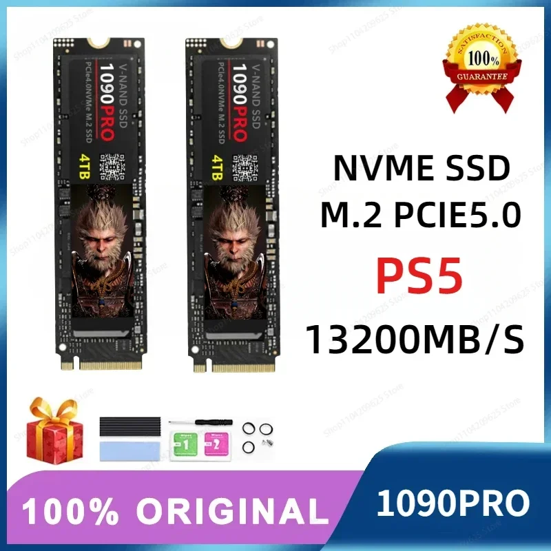 SSD 8TB M2 Nvme M.2 2280 PCIe4.0 X 4 990 1090pro 2TB 1TB Internal Solid State Drive HDD Hard Disk 외장하드 For PS5 Desktop/PC/laptop