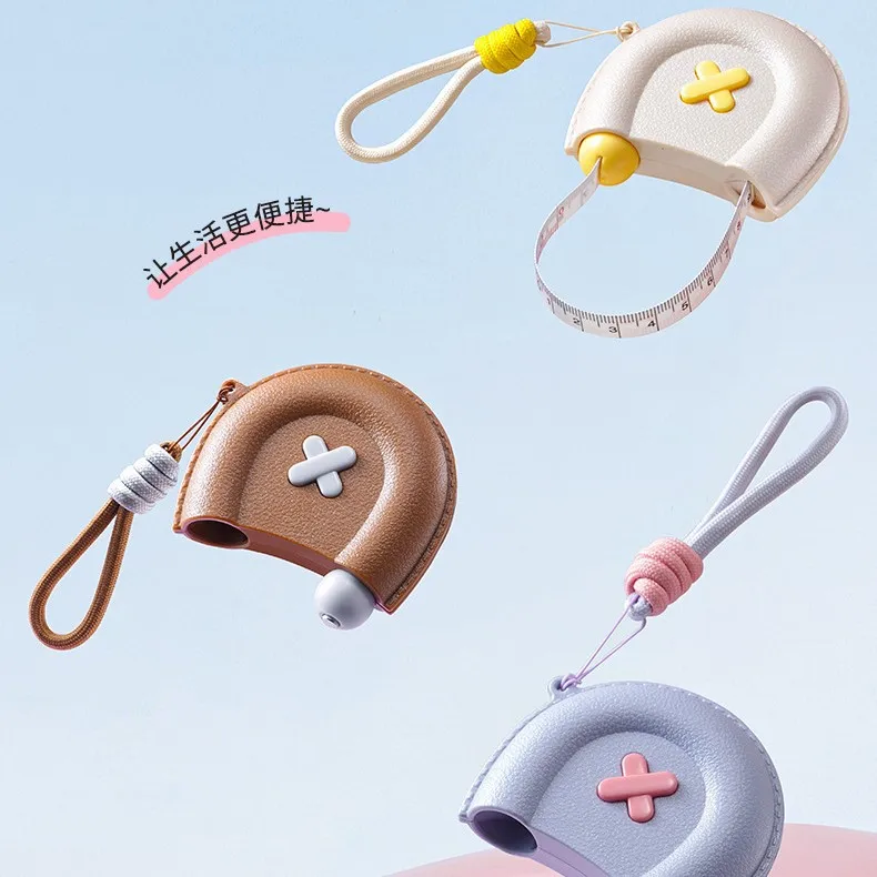 2026 New Magnetic Suction Three-dimensional Ruler, Waist, Chest, Hip, Measuring Ruler, Automatic Shrinkage Portable Tape Measure