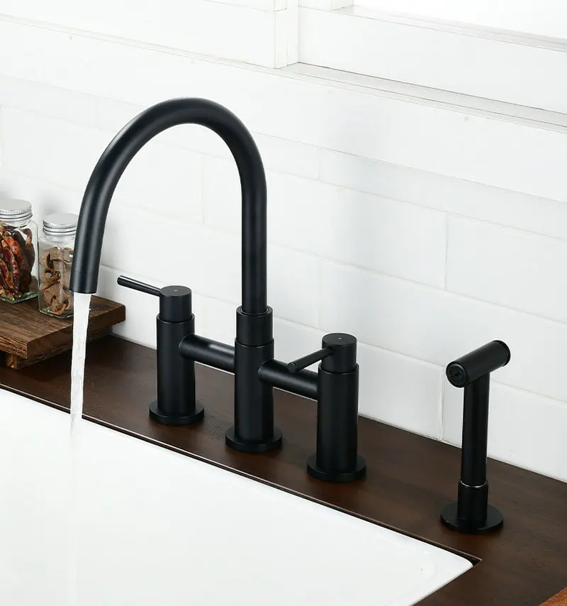 Stainless Steel Kitchen Faucet Rotatable for Hot And Cold Use Versatile Sink And Washbasin Faucet
