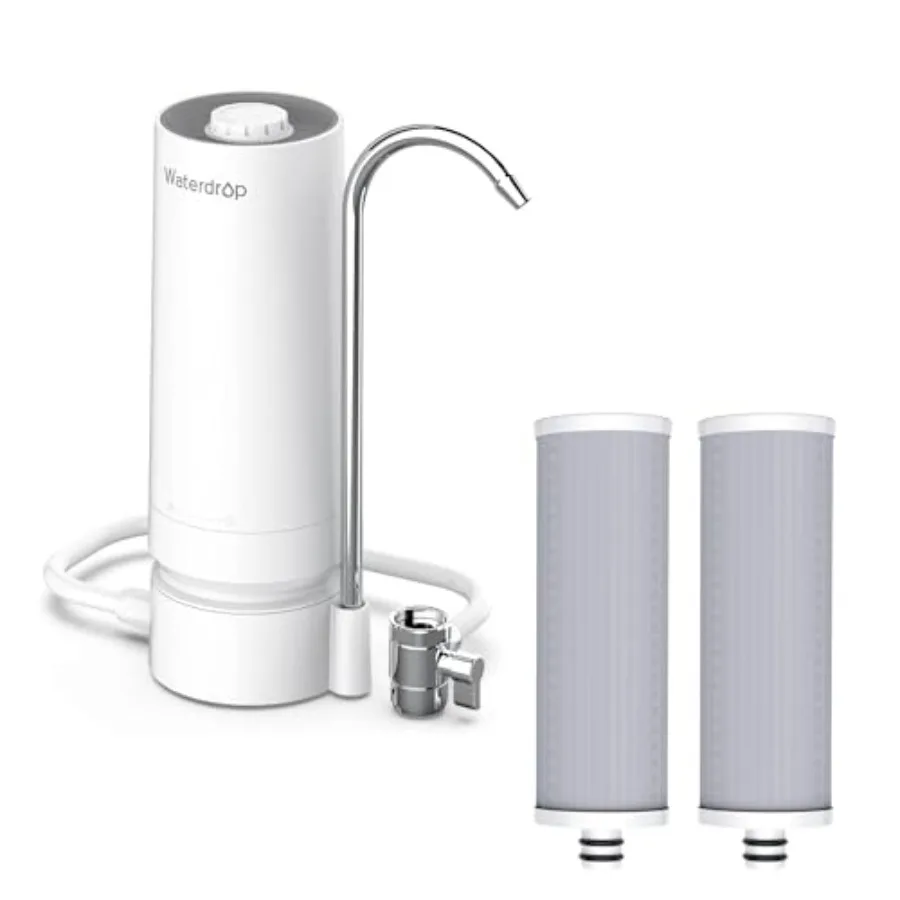 

Фильтр для воды для кухонного смесителя, 8000 галлонов, настольная система фильтрации воды с напоминанием о замене фильтра, уменьшает содержание тяжелых металлов и неприятного запаха