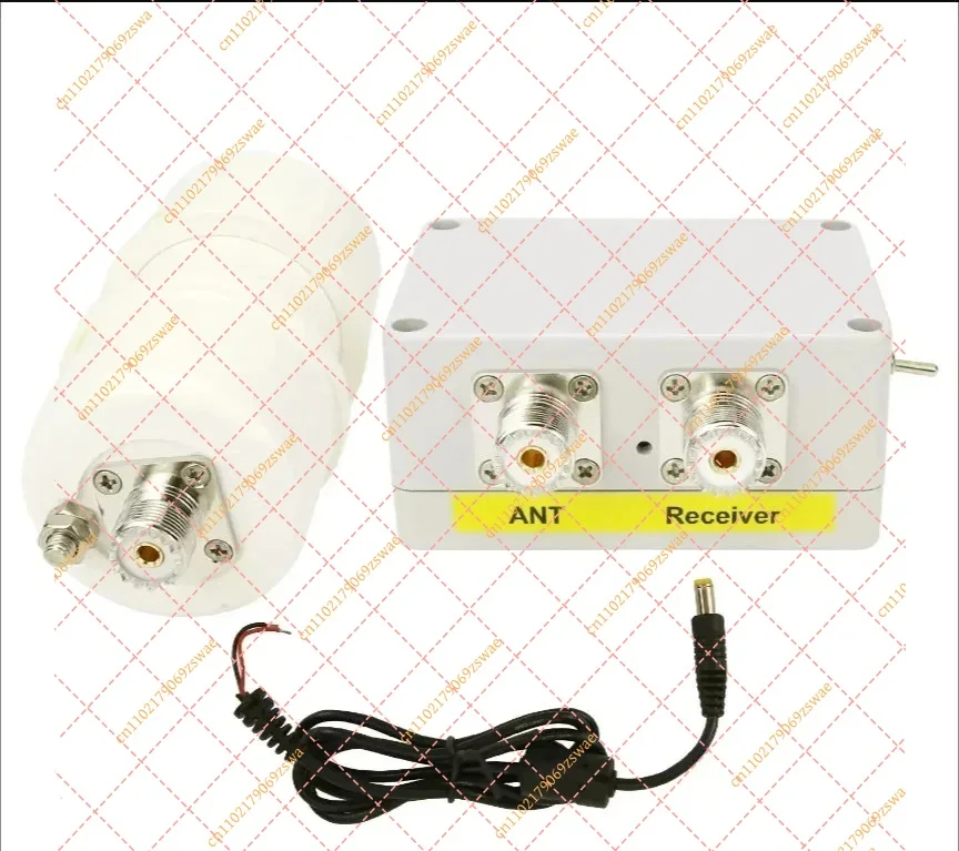 PA0RDT Mini Whip Active Antenna (VLF to VHF), 10kHz-30MHz Shortwave Receive Antenna for SDR