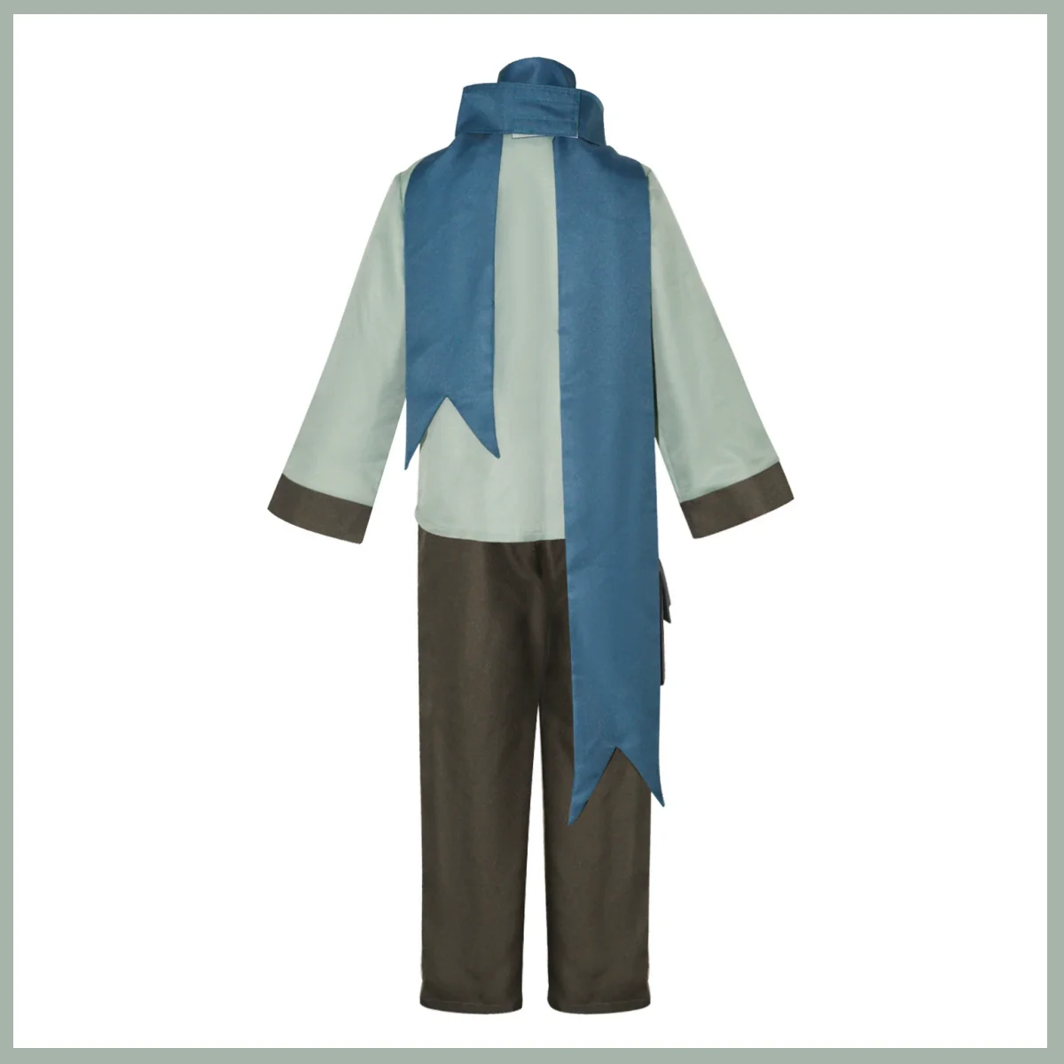 Xqanime sarutobi konohamaru cosplay traje casaco verde topos uniforme conjunto completo cachecol bandana adulto homem halloween terno de natal