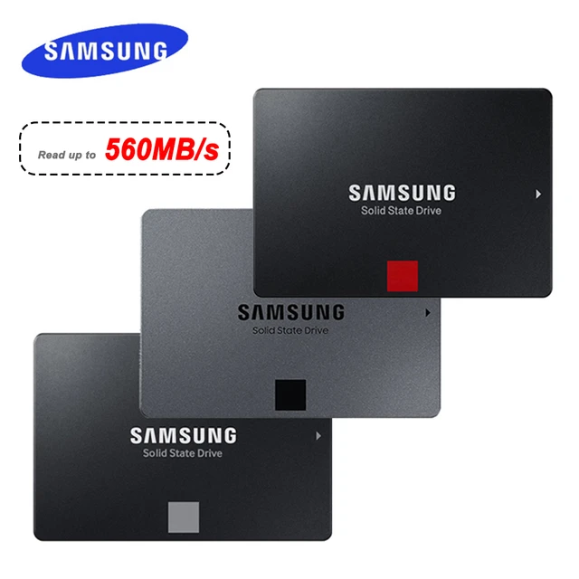 SAMSUNG SSD 500GB 870 EVO QVO 250G Internal Solid State Disk 1T 2T 4T HDD  Hard Drive 860 PRO SATA 3 2.5 for Laptop HDD Computer