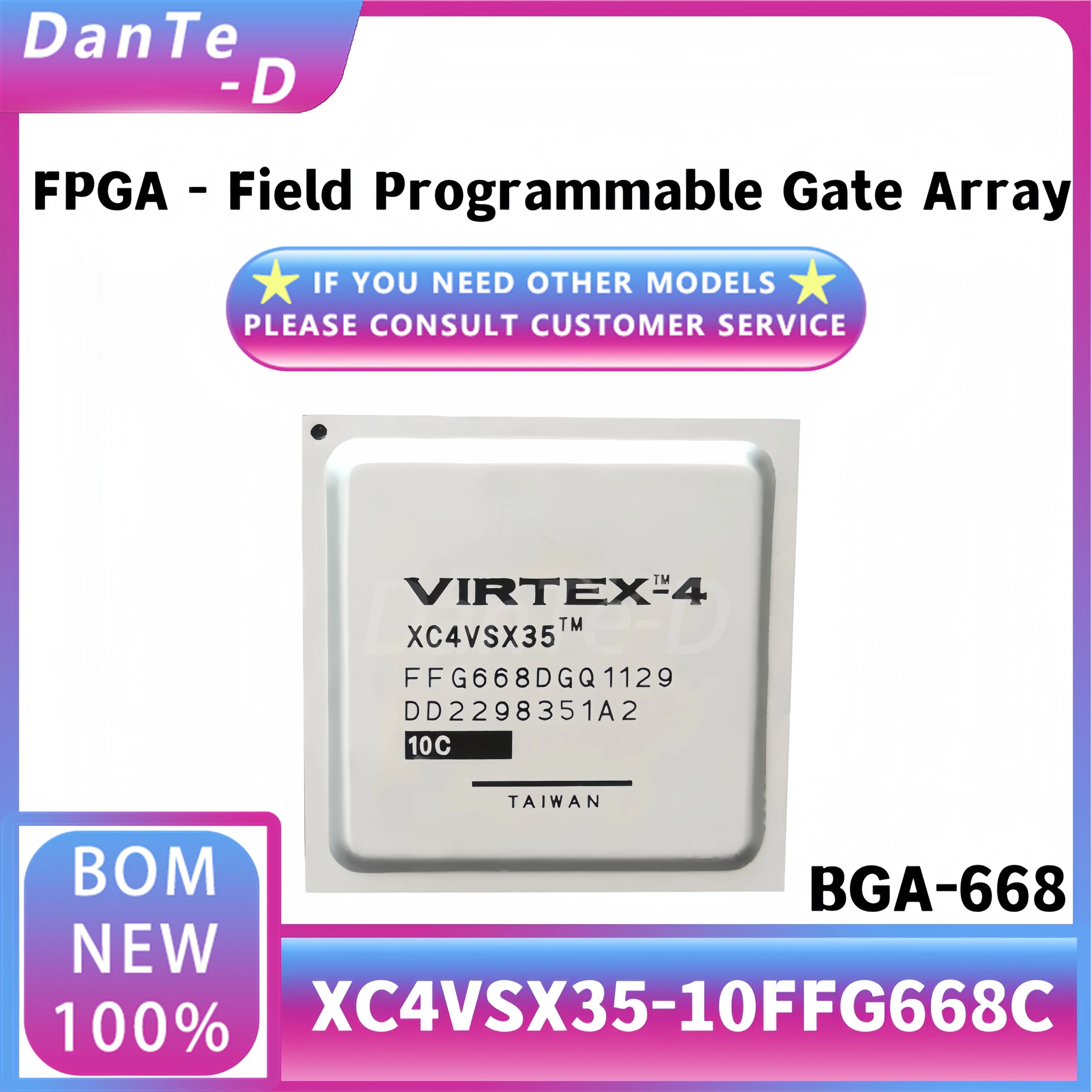 XC4VSX35-10FFG668C/10FFG668I BGA-668 FPGA - Field Programmable Gate Array Original