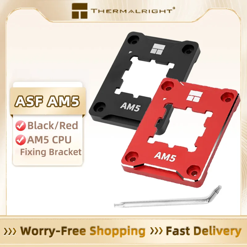 Thermalright ASF AM5 CPU marco Corrector de flexión negro/rojo ...