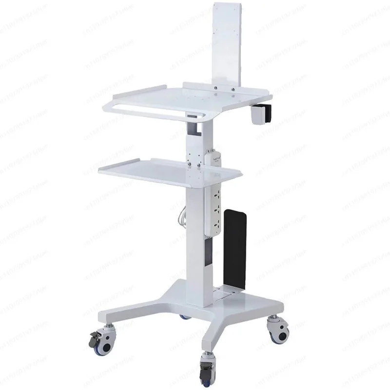 Mobile trolley Dental clinic Oral mouth scanner bracket Medical trolley base Medical computer trolley