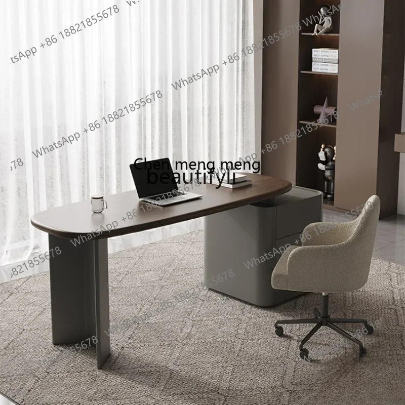 cc182R11 Italian Minimalist Desk Modern Minimalist Study Home Desk Designer Computer Writing Desk